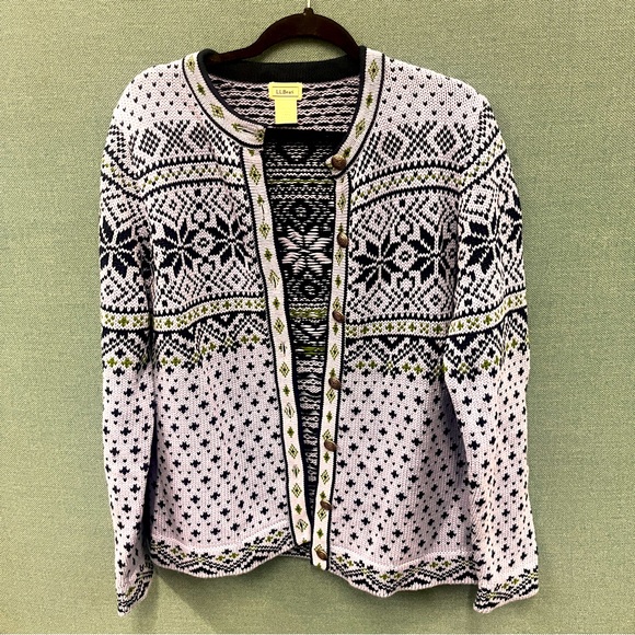 L.L. Bean Sweaters - L.L. Bean Button Down Knit Cardigan Sweater